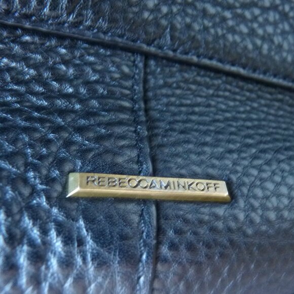 Rebecca Minkoff portfolio messenger/backpack black pebbled leather bag main image 6